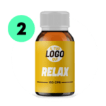 etichetta numero 2 easy fast integratori personalizzati produzione white label